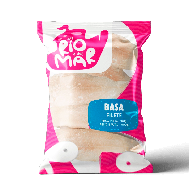 FILETE DE BASA DEL RIO DEL MAR X 700 GR