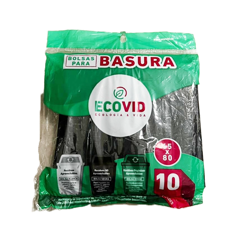 BOLSA DE BASURA 65X80