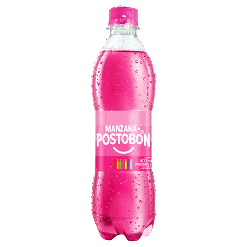 GASEOSA POSTOBON MANZANA 400 ML
