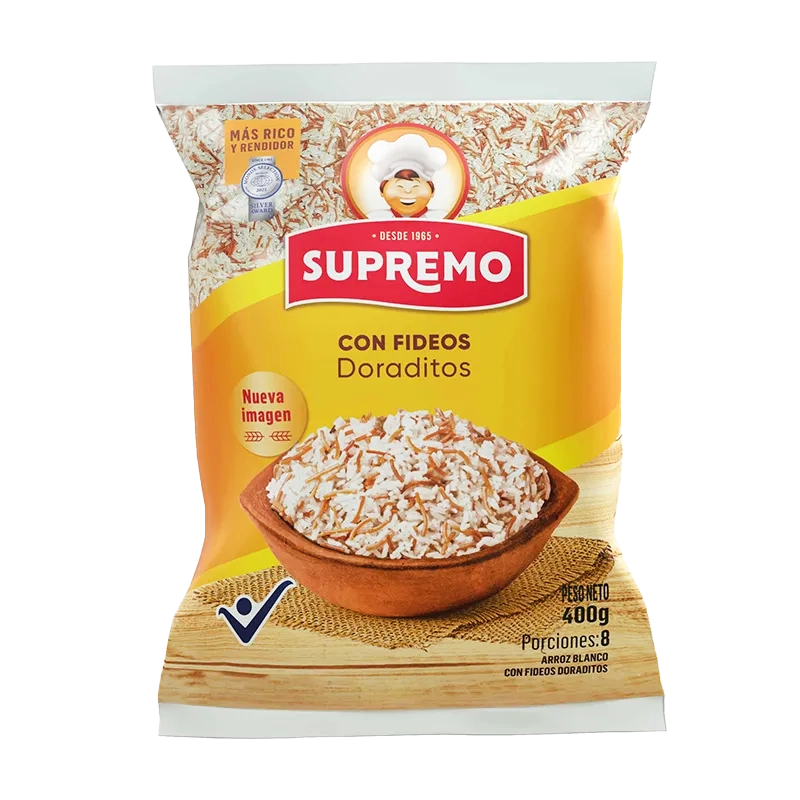 ARROZ SUPREMO FIDEOS X 400 GR