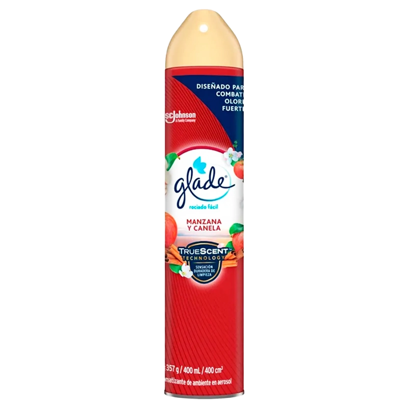 AMBIEMTADOR GLADE AEROSOL MANZA&CANEL X 400