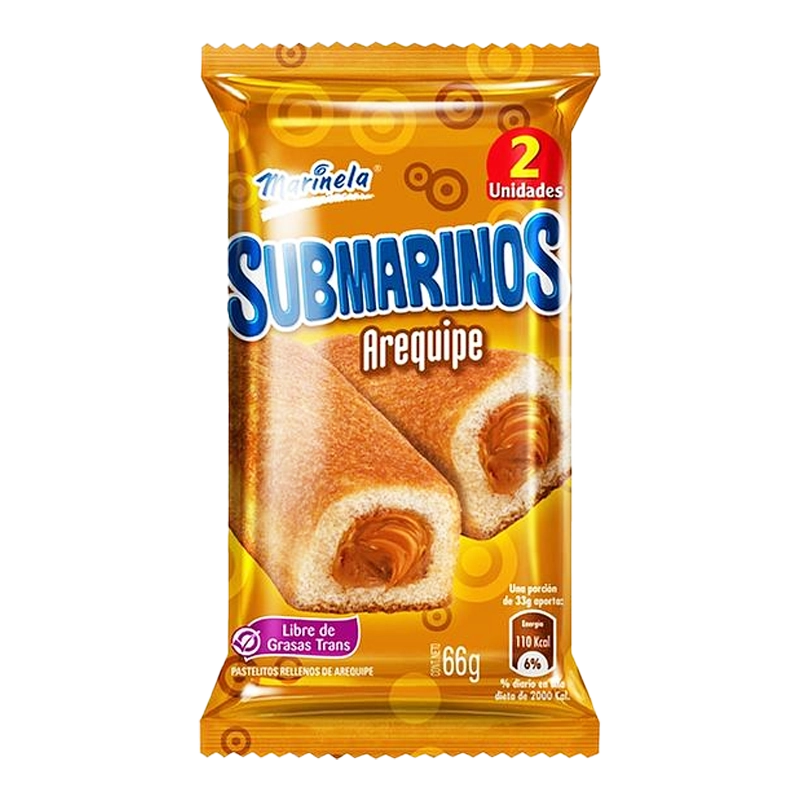 SUBMARINO AREQUIPE MARINELA X 2 X 60GR