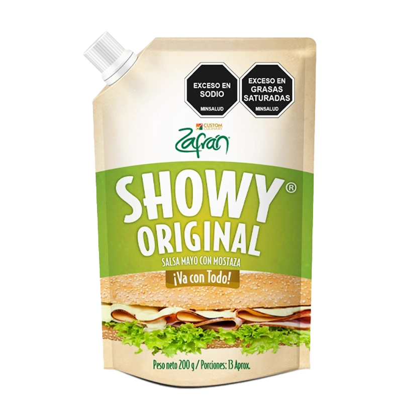 SALSA SHOWY ZAFRAN X 200 GR