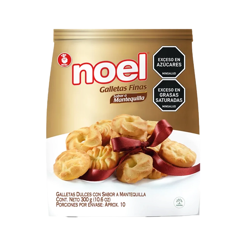 GALLETA NOEL MANTEQUILLA X 300 GR