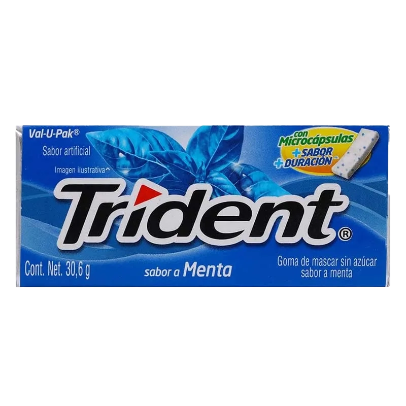 TRIDENT MENTA EVUPACK X 12 UND