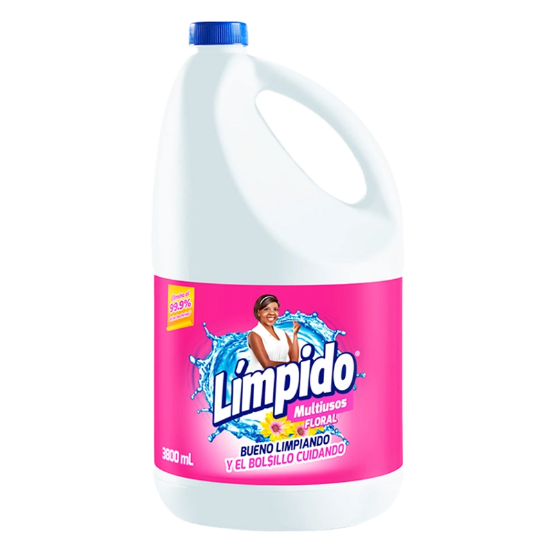 LÍMPIDO MULTIUSOS FLORAL X 3800 ML