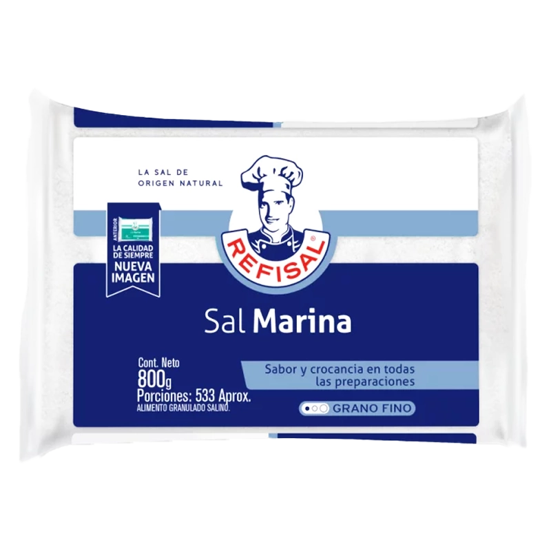 SAL REFISAL BOLSA X 800 GR