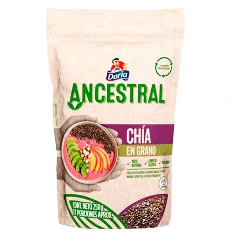 CHIA EN GRANO DORIA X 250 GR