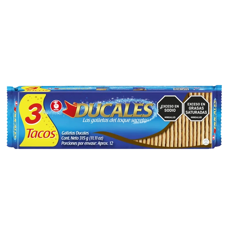 GALLETA DUCALES X 3 TC X 315 GR