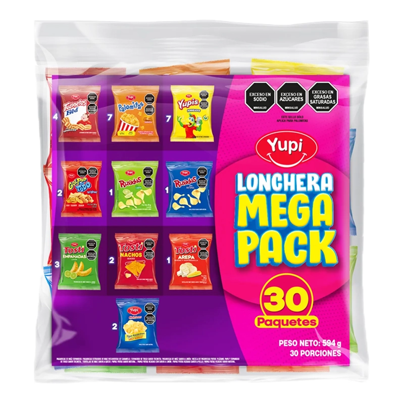 LONCHERA MEGAPACK YUPI X 594GR