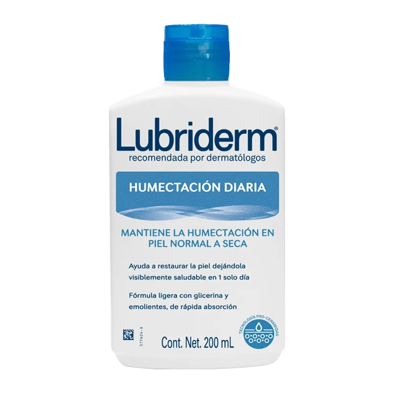 CREMA CORPORAL LUBRIDERM HUMECTACION DIARIA X 200 GR