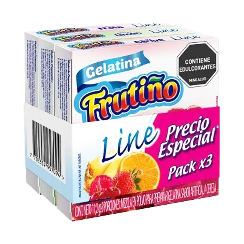 GELATINA FRUTIÑO LINE X 3 UND