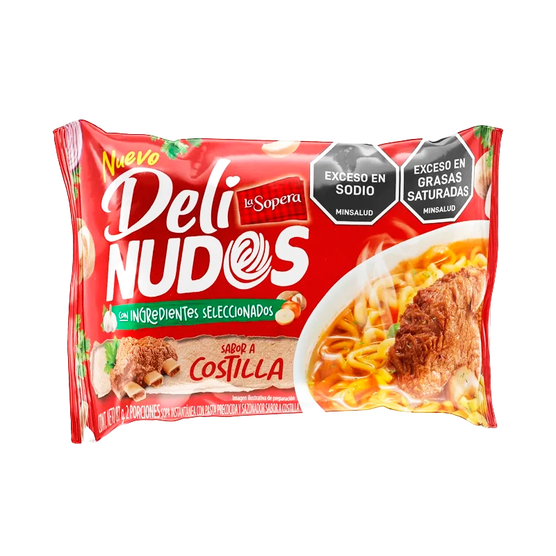 DELINUDOS LA SOPERA COSTILLA X 87 GR
