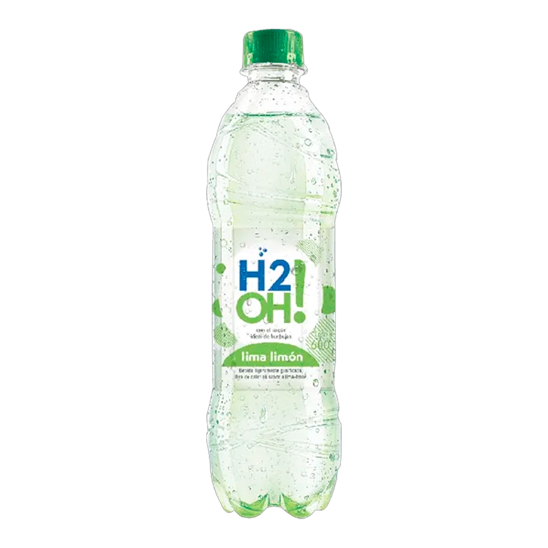 AGUA H2O LIMA LIMON X 600 ML