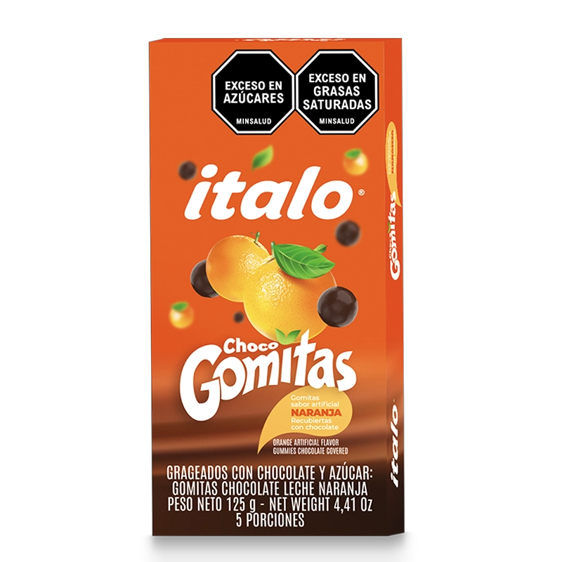 GOMAS ITALO CHOCONARANJA X 125 GR