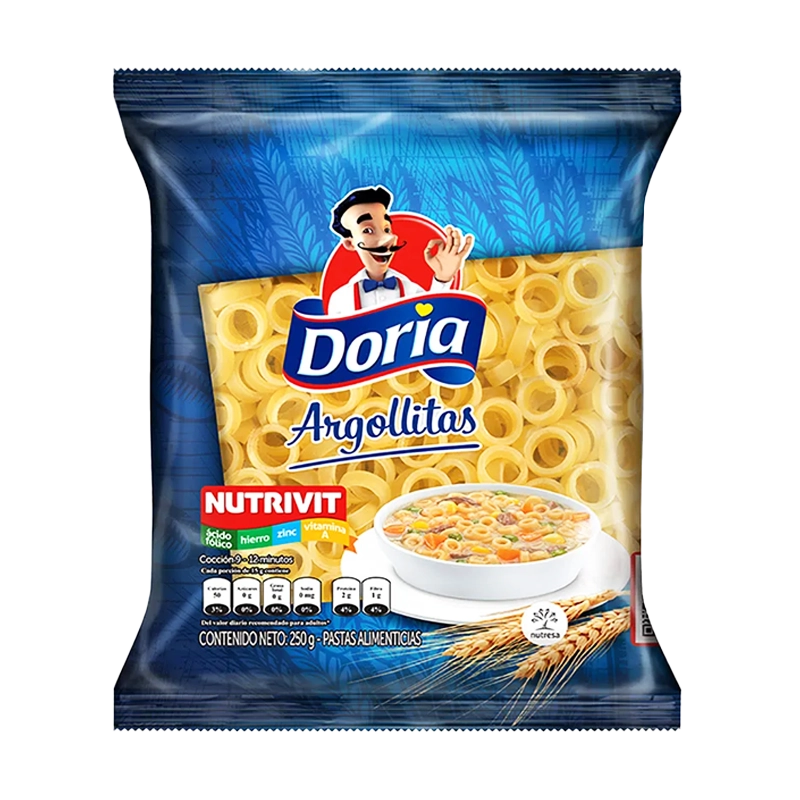 PASTA DORIA ARGOLLITA CLASICAX250GR