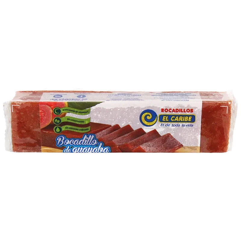 BOCADILLO EL CARIBE LONJA CON GUAYABA X 200 GR