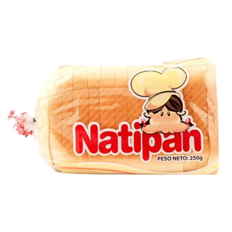 PAN TAJADO NATIPAN  X 250 GR