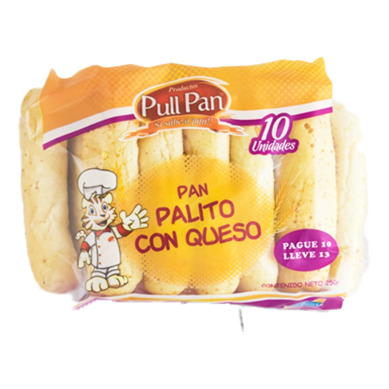 PALITO DE QUESO PULL PAN X 250 GR
