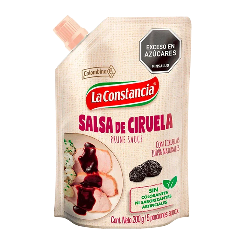 SALSA DE CIRUELAS LA CONSTANCIA X 200 GR