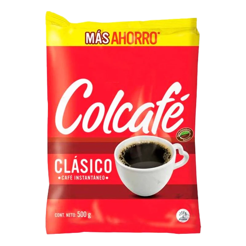 CAFE COLCAFE CLASICO INSTANTANEA X 500 GR