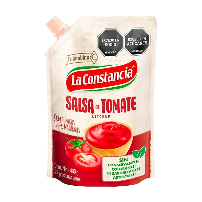 SALSA DE TOMATE LA CONSTANCIA X 400 GR