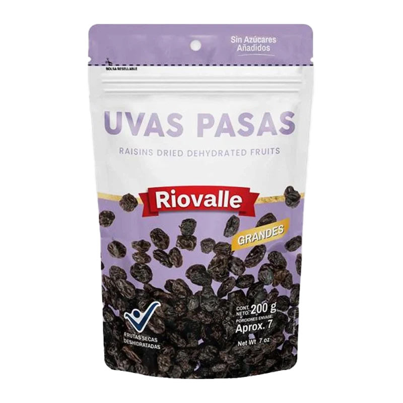 UVAS PASAS RIOVALLE X 200GR