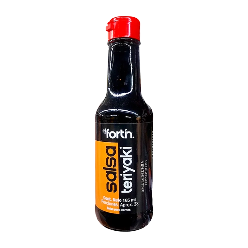 SALSA TERIYAKI EL FORTIN X 165 GR