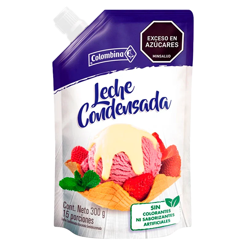 LECHE CONDENSADA COLOMBINA X 300GR