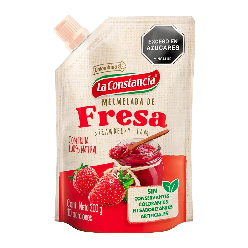 MERMELADA LA CONSTANCIA FRESA DOYPACK X 200 GR