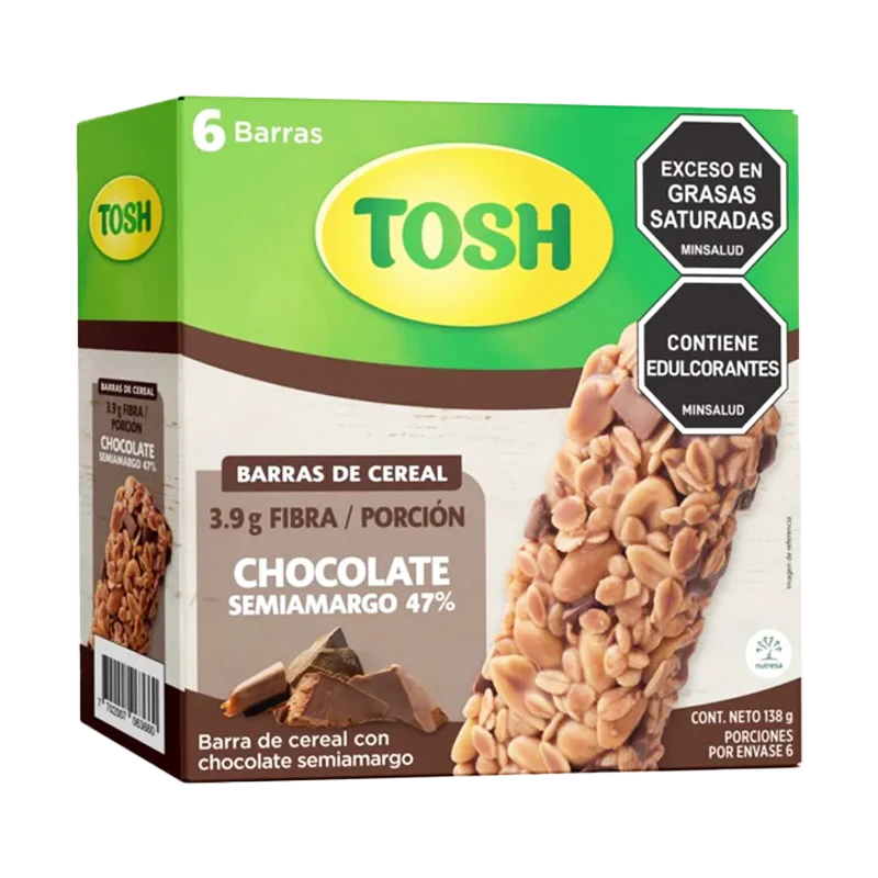 BARRA TOSH CHOCOLATE X 138 GR