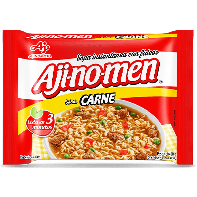 SOPA AJINOMEN CARNE X 80 GR