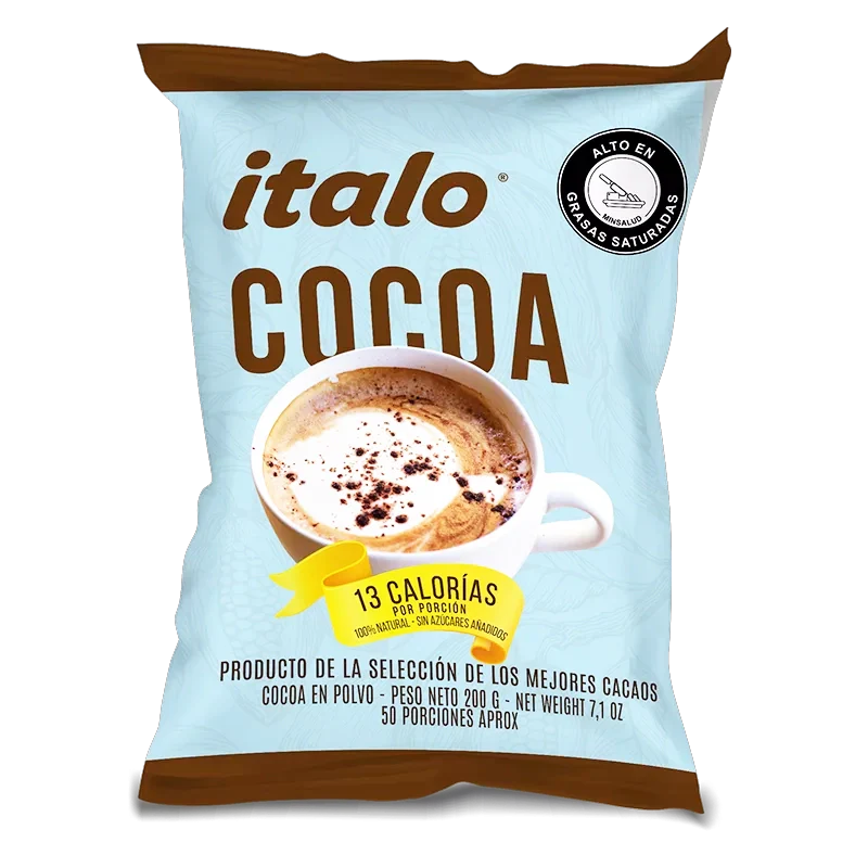 BEBIDA DE CHOCOLATE COCOA ITALO X 200 GR