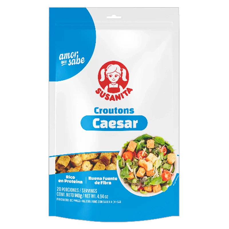 CROUTONS CESAR LIGHT SUSANITA  X 140GR