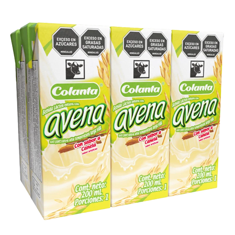 AVENA CANELA UHT COLANTA X 200X6 UND