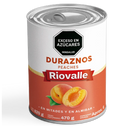 DURAZNOS EN ALMIBAR RIOVALLE X 820GR