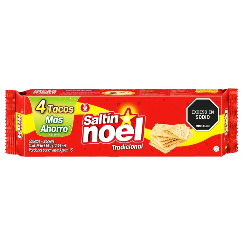 GALLETA SALTIN NOEL TC X 4X 354 GR