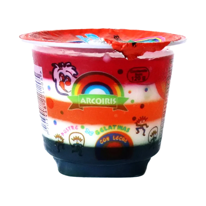POSTRE DE GELATINA ARCO IRIS X 120GR