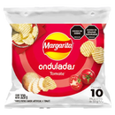 PAPAS MARGARITAS ONDULADAS TOMATE X 10 X 320 G