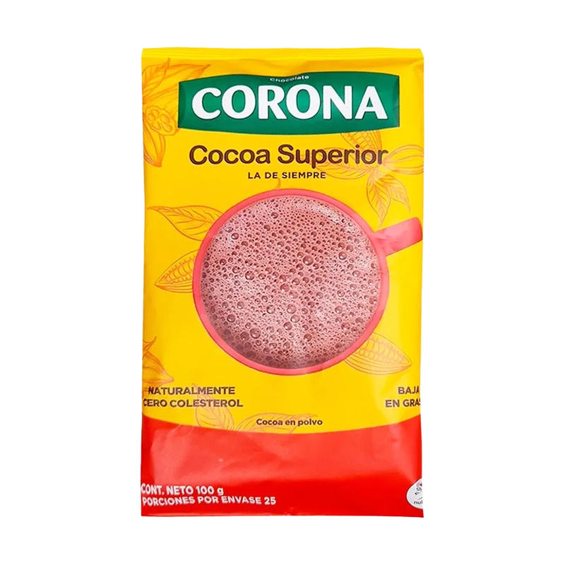CHOCOLATE COCOA CORONA X 100 GR