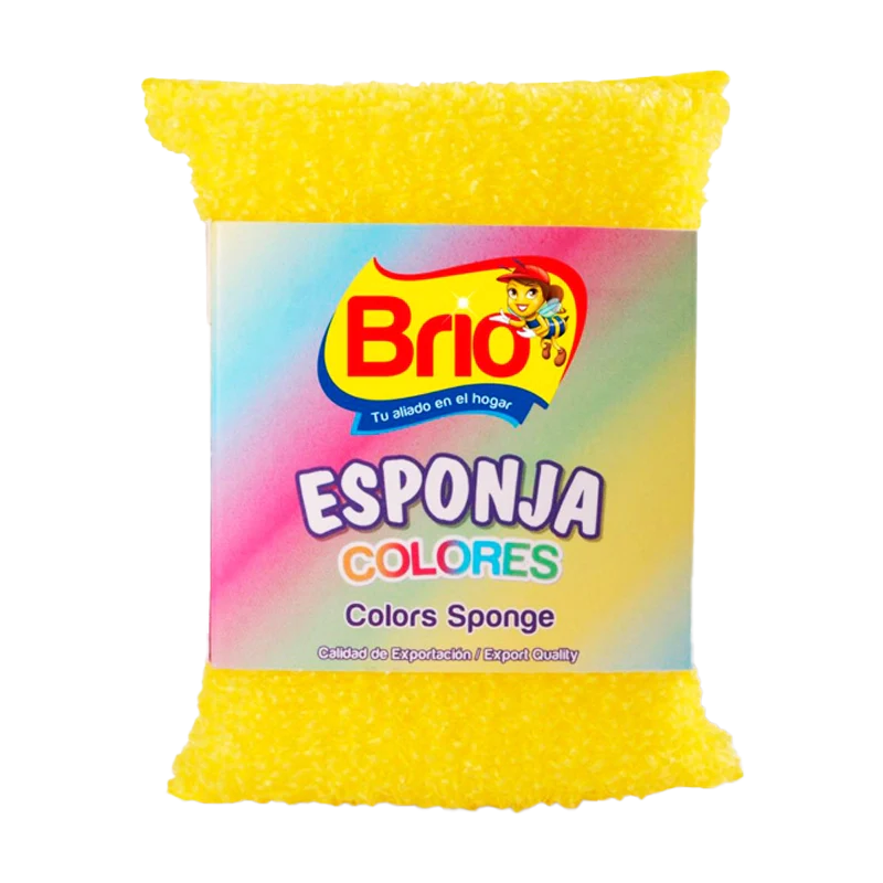 ESPONJA BRIO COLORES X 1 UND
