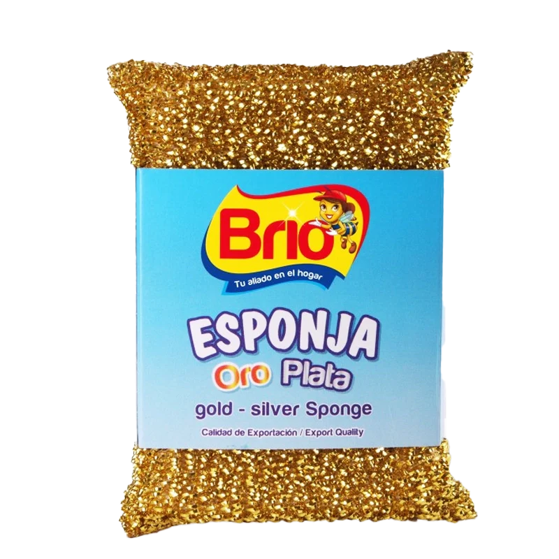 ESPONJA BRIO ORO PLATA