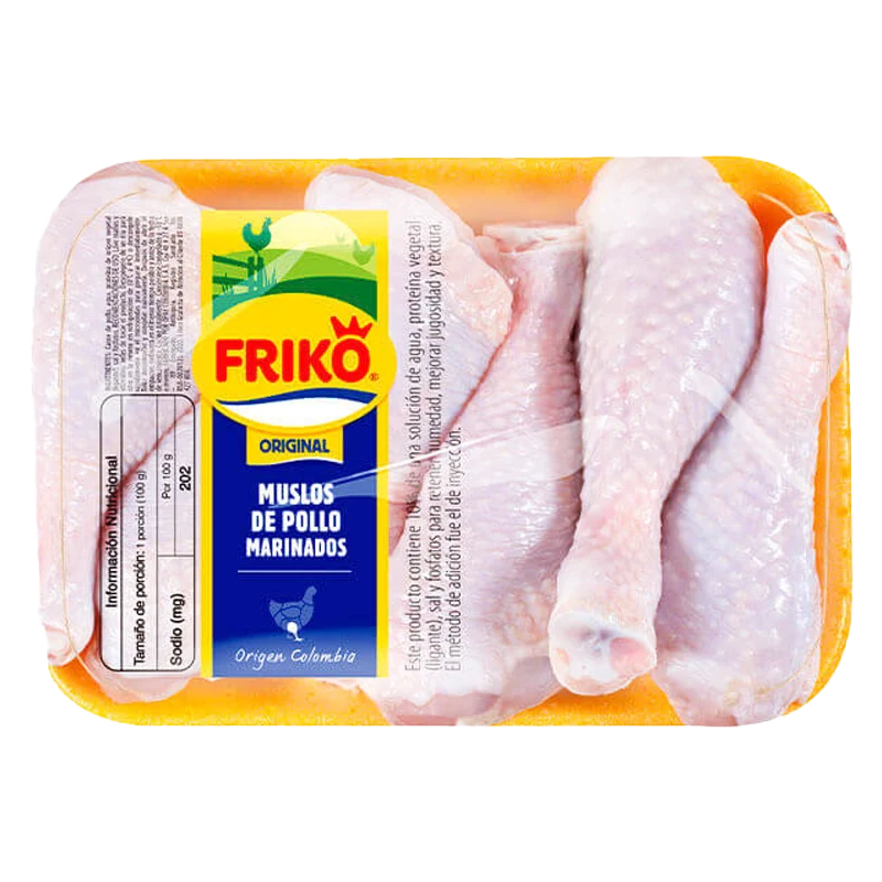 MUSLOS DE POLLO FRIKO MARINADOS