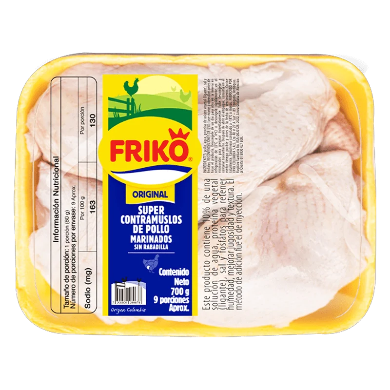 SUPER CONTRAMUSLO DE POLLO FRIKO MARINADO