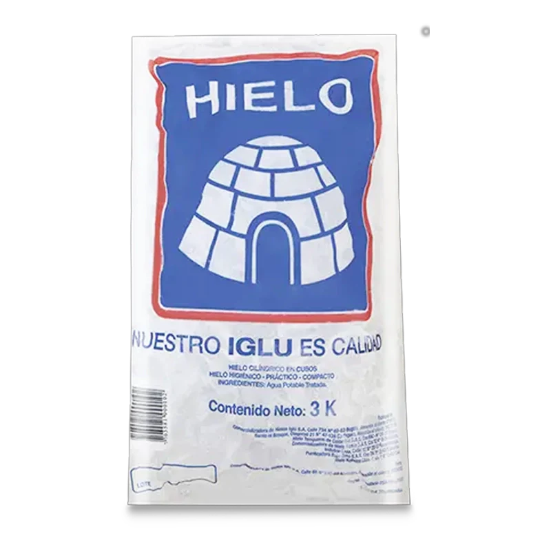 HIELO EN CUBOS IGLU X 3 KILOS
