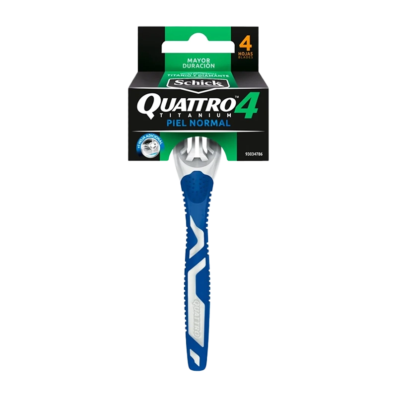 MAQUINA DE AFEITAR SCHICK QUATTRO PIEL NORMAL