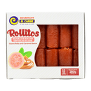 BOCADILLO EL CARIBE ROLLITOS DULCE LECHE Y GUAYABA X 280GR