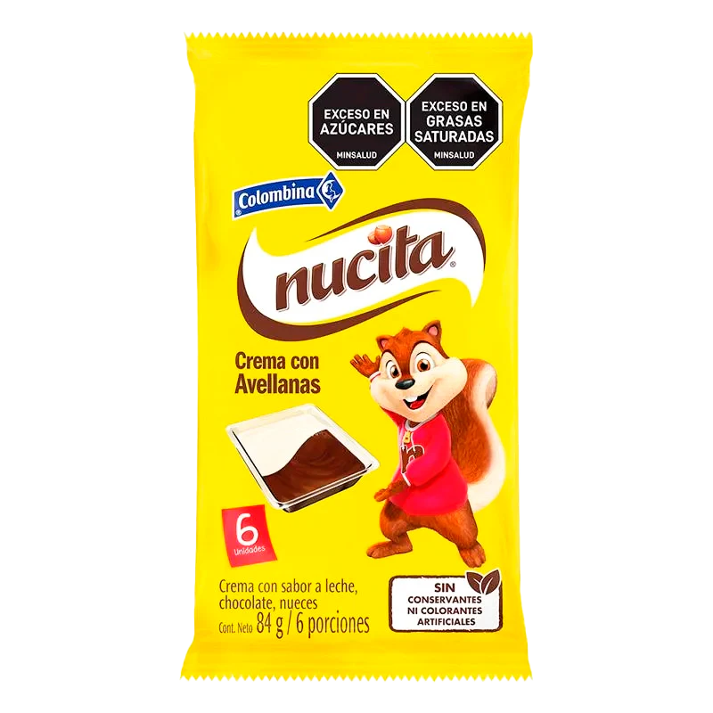 NUCITA CREMA COMBINADA X 6 UND