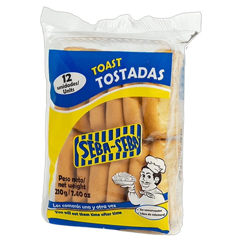 TOSTADA SEBA SEBA X 12 X 210 GR