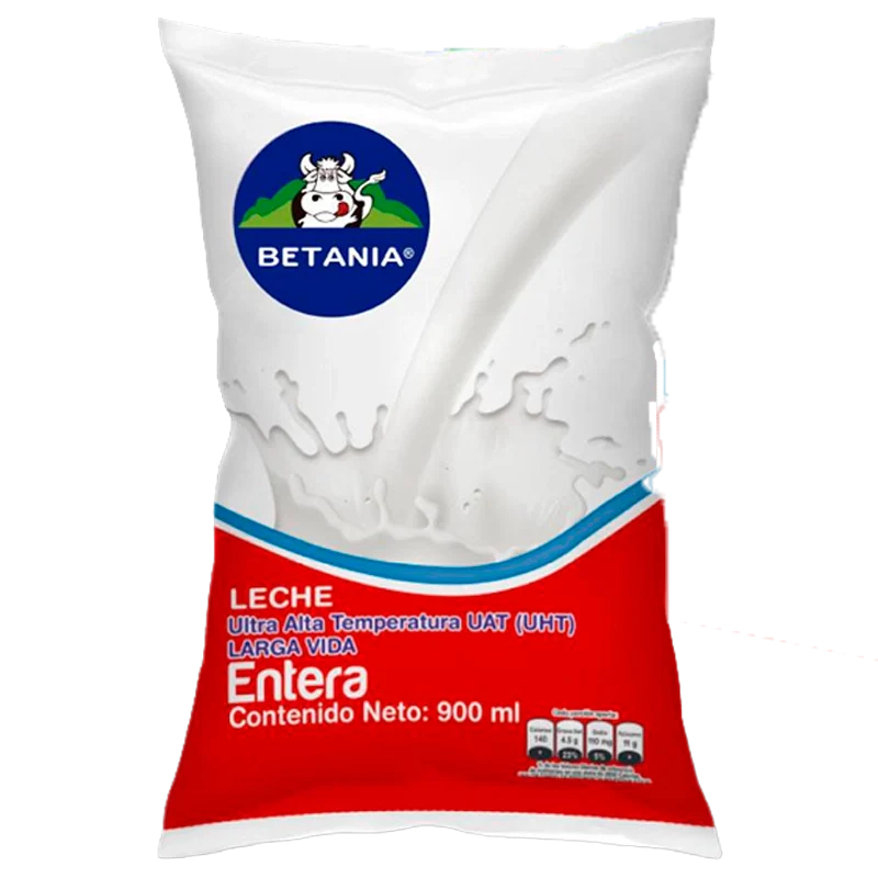 LECHE BETANIA ENTERA UHT  X 900 ML